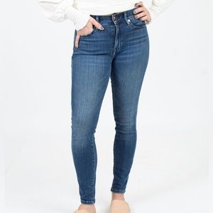 AYR Medium Wash The Chiller Mid-Rise Skinny Jeans
